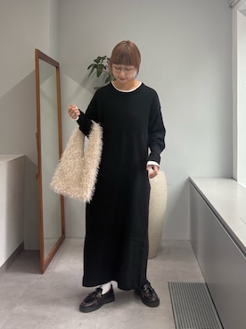 「アイテム（ワンピース）」を使った、ayakaさん（レディース・158cm・20代）の秋コーディネート