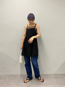 ayakaさん（レディース・158cm）の夏コーディネート