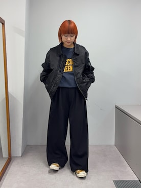 「アイテム（スウェット）」を使った、ayakaさん（レディース・158cm・20代）の秋コーディネート