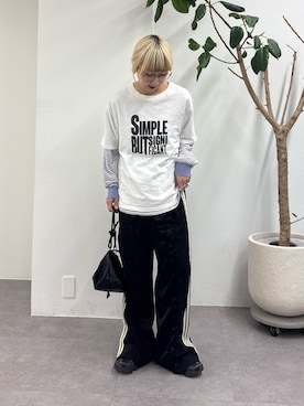 「etsinta（エシンタ）のアイテム」を使った、ayakaさん（レディース・158cm）の春コーディネート