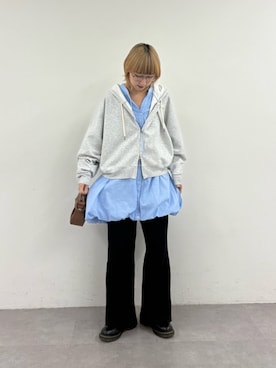 「CIAOPANIC TYPY（チャオパニックティピー）のアイテム」を使った、ayakaさん（レディース・158cm）の冬コーディネート