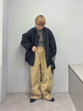 ayakaさん（レディース・158cm）の冬コーディネート