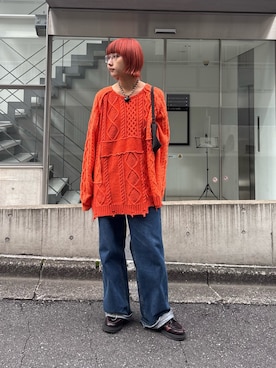 「アイテム（ハンドバッグ）」を使った、ayakaさん（レディース・158cm・20代）の秋コーディネート