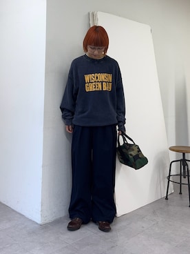 「アイテム（トートバッグ）」を使った、ayakaさん（レディース・158cm・20代）の秋コーディネート