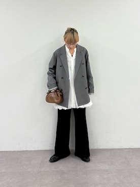 ayakaさん（レディース・158cm）の冬コーディネート