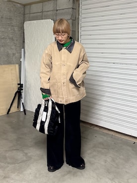 ayakaさん（レディース・158cm）の冬コーディネート