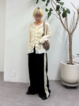 「etsinta（エシンタ）のアイテム」を使った、ayakaさん（レディース・158cm）の春コーディネート