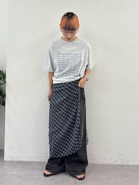 「アイテム（財布/小物）」を使った、ayakaさん（レディース・158cm）の夏コーディネート