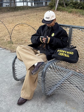 「アイテム（カーディガン/ボレロ）」を使った、ayakaさん（レディース・158cm・20代）の冬コーディネート