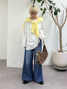 「CIAOPANIC TYPY（チャオパニックティピー）のアイテム（シューズ）」を使った、ayakaさん（レディース・158cm）の春コーディネート