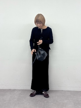 「アイテム（バッグ）」を使った、ayakaさん（レディース・158cm・20代）の冬コーディネート