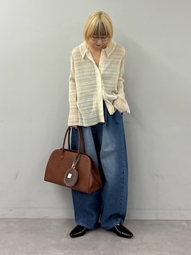 「CIAOPANIC TYPY（チャオパニックティピー）のアイテム（パンツ）」を使った、ayakaさん（レディース・158cm）の夏コーディネート