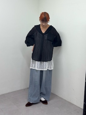 「アイテム（キャミソール）」を使った、ayakaさん（レディース・158cm・20代）の夏コーディネート