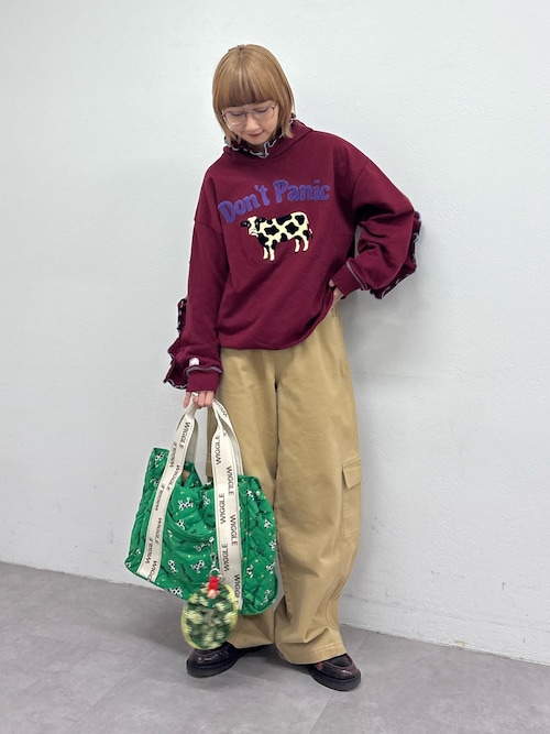 セール】【wiggle wiggle】ジャガードテープマルチウェイトートバッグ