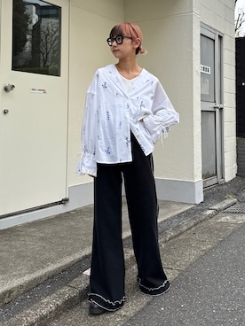 「HELLO.SANFRANCISCO（ハローサンフランシスコ）のアイテム」を使った、ayakaさん（骨格ウェーブ・レディース・158cm）の春コーディネート
