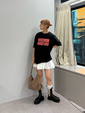 「アイテム（トートバッグ）」を使った、ayakaさん（レディース・158cm・20代）の秋コーディネート