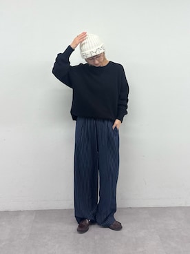 「アイテム（帽子）」を使った、ayakaさん（レディース・158cm・20代）の冬コーディネート