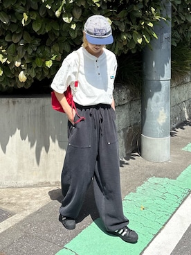 「Franklin Climbing（フランクリンクライミング）のアイテム」を使った、ayakaさん（レディース・158cm）の春コーディネート