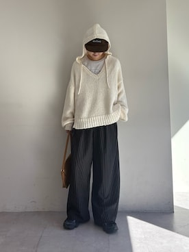 「アイテム（ハンドバッグ）」を使った、ayakaさん（レディース・158cm・20代）の秋コーディネート