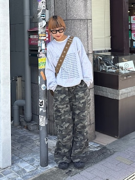 「アイテム（トートバッグ）」を使った、ayakaさん（レディース・158cm・20代）の秋コーディネート