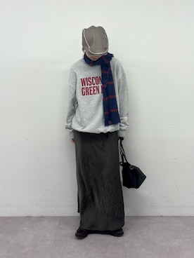 「アイテム（バッグ）」を使った、ayakaさん（レディース・158cm・20代）の冬コーディネート