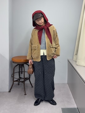 ayakaさん（レディース・158cm）の冬コーディネート