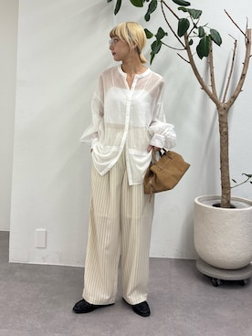 「CIAOPANIC TYPY（チャオパニックティピー）のアイテム（シューズ）」を使った、ayakaさん（レディース・158cm）の春コーディネート