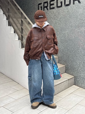 ayakaさん（レディース・158cm）の冬コーディネート