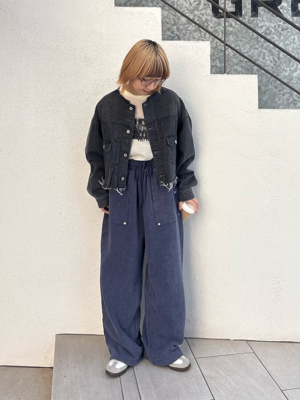 etsinta/エシンタ】バックフリルデニムジャケットを使った人気