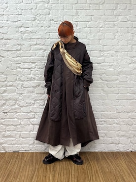 「アイテム（モッズコート）」を使った、ayakaさん（レディース・158cm）の夏コーディネート