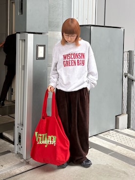 「アイテム（トップス）」を使った、ayakaさん（レディース・158cm）の秋コーディネート