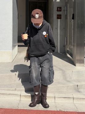 ayakaさん（レディース・158cm）の春コーディネート