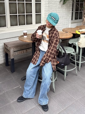 ayakaさん（レディース・158cm）の春コーディネート