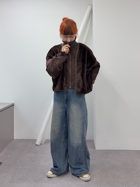 「アイテム（その他アウター）」を使った、ayakaさん（レディース・158cm）の夏コーディネート