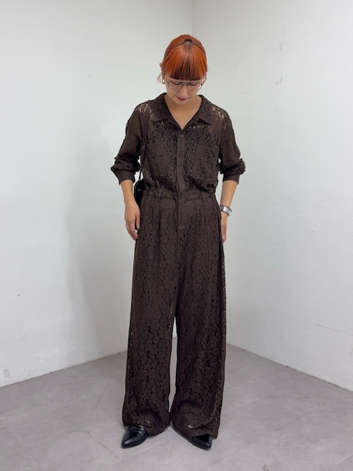 willow】レースオールインワン（サロペット/オーバーオール）｜WILLOW