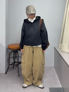 「アイテム（帽子）」を使った、ayakaさん（レディース・158cm・20代）の冬コーディネート