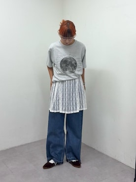 「アイテム（パンプス）」を使った、ayakaさん（レディース・158cm）の夏コーディネート