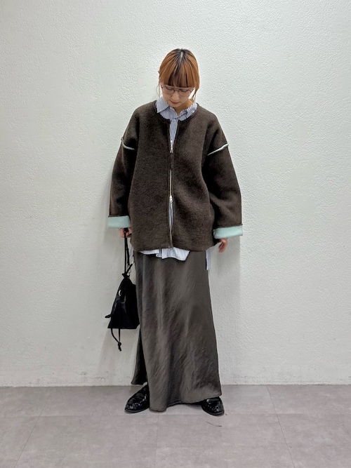 【Chayokan☆専用】5×3ｍｍセミドライ/バックジップ【カール起毛】 Chayokan☆専用】5×3mmセミドライ/バックジップ【カール起毛