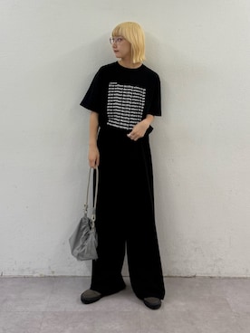 「CIAOPANIC TYPY（チャオパニックティピー）のアイテム（パンツ）」を使った、ayakaさん（レディース・158cm）の夏コーディネート