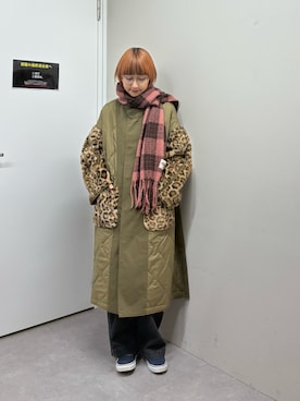 「アイテム（ジャケット/アウター）」を使った、ayakaさん（レディース・158cm）の秋コーディネート