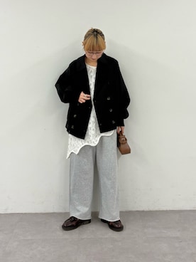 ayakaさん（レディース・158cm）の冬コーディネート