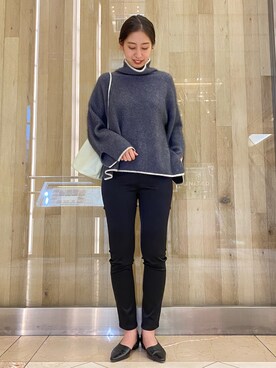 「LAROUTE（ラルート）のアイテム」を使った、negoro さん（レディース・168cm）の秋コーディネート