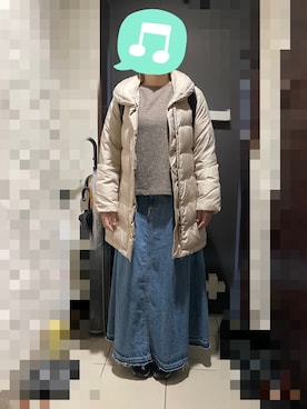 「習い事」｜むぅたさん（レディース・159cm）の冬コーディネート