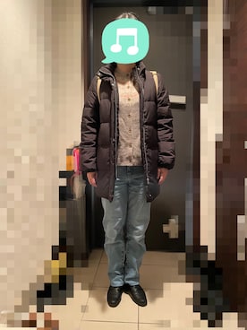 「A Day in the Life （アデイインザライフ）のアイテム（ジャケット/アウター）」を使った、むぅたさん（レディース・159cm）の冬コーディネート