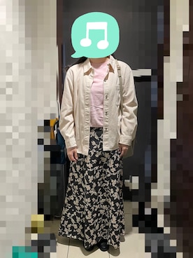 「Honeys（ハニーズ）のアイテム（ハンドバッグ）」を使った、むぅたさん（レディース・159cm）の春コーディネート
