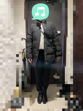 「A Day in the Life （アデイインザライフ）のアイテム（ジャケット/アウター）」を使った、むぅたさん（レディース・159cm）の冬コーディネート