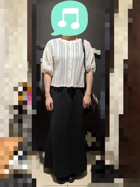 「Wpc.（ダブリュピーシー）のサイドゴアレインブーツ（レインシューズ）」を使った、むぅたさん（レディース・159cm）の夏コーディネート