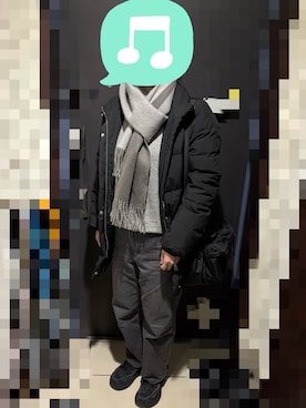 「A Day in the Life （アデイインザライフ）のアイテム（ジャケット/アウター）」を使った、むぅたさん（レディース・159cm）の冬コーディネート