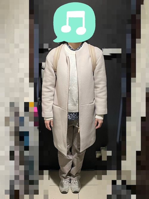 W/NyZIPコート　36 Noble（ノーブル）の「W/Ny ZIPコート◇（その他アウター）」 - WEAR