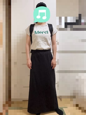 「アイテム（バックパック/リュック）」を使った、むぅたさん（レディース・159cm）の秋コーディネート